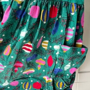 Hanna Andersson Christmas Ornaments Stripe Dress